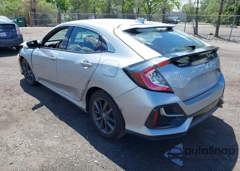 2021 Honda Civic Ex из США, поврежденный, VIN SHHFK7H69MU425602